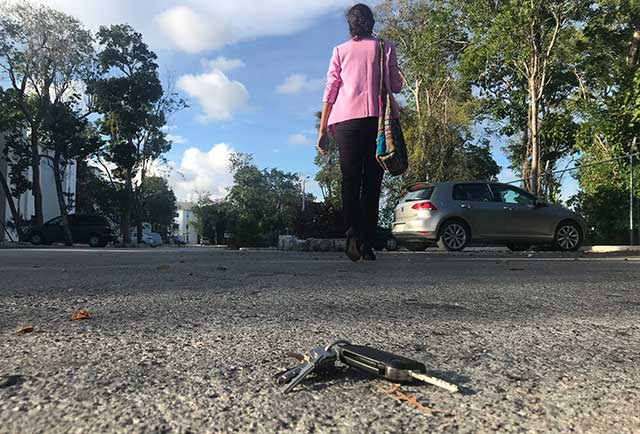 Schlüssel runtergefallen